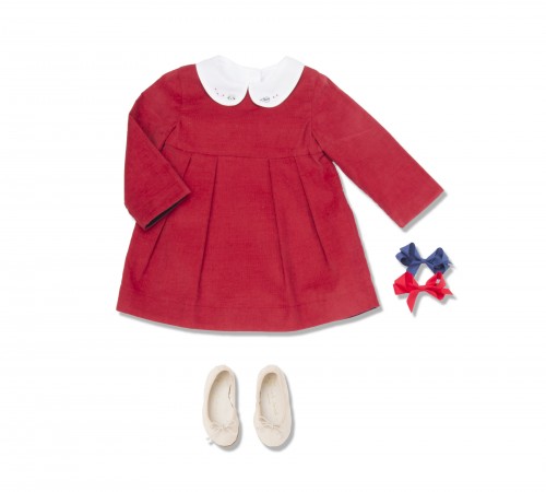 MARIE-CHANTAL - AW15 - BABY CORD DRESS LOOK